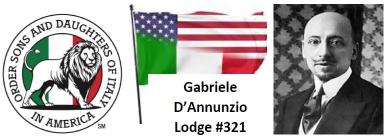 Order Sons and Daughters of Italy in America - Gabriele D'Annunzio Lodge 321